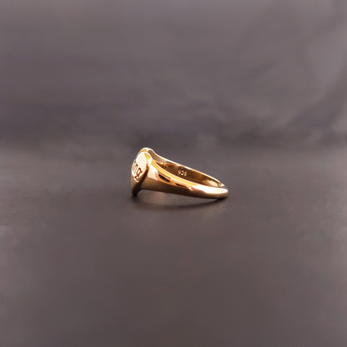Ring Strong - Silver plated in Gold
