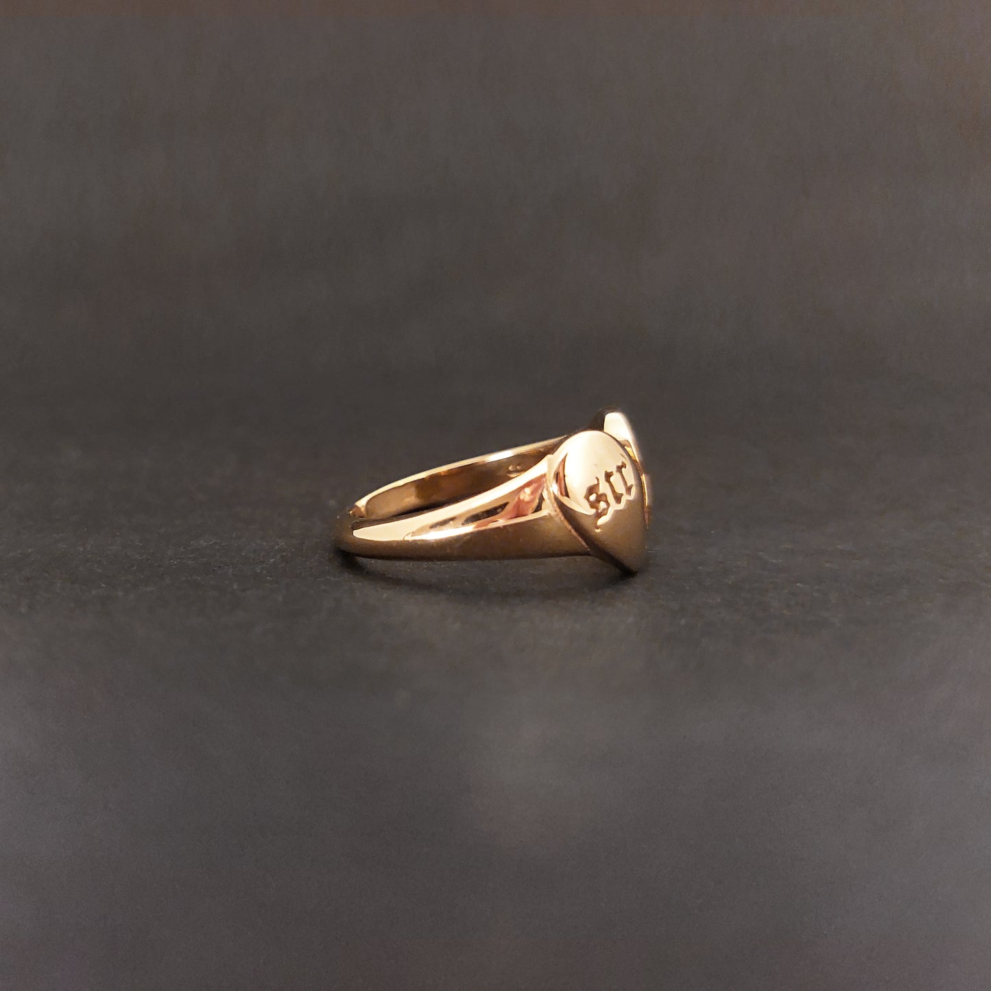 Ring Strong - Silver plated in Gold
