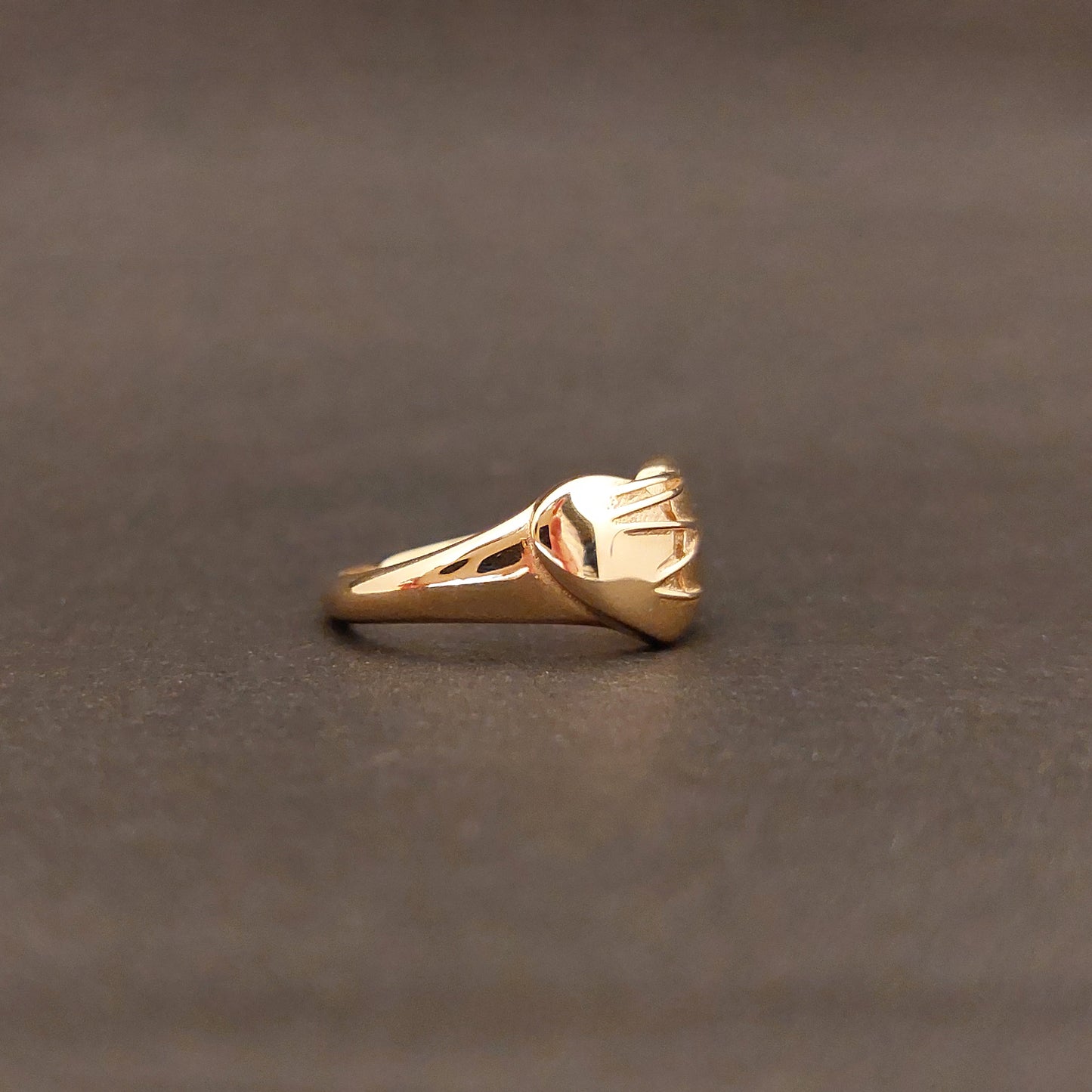 Ring Healing - Silver plated in Gold